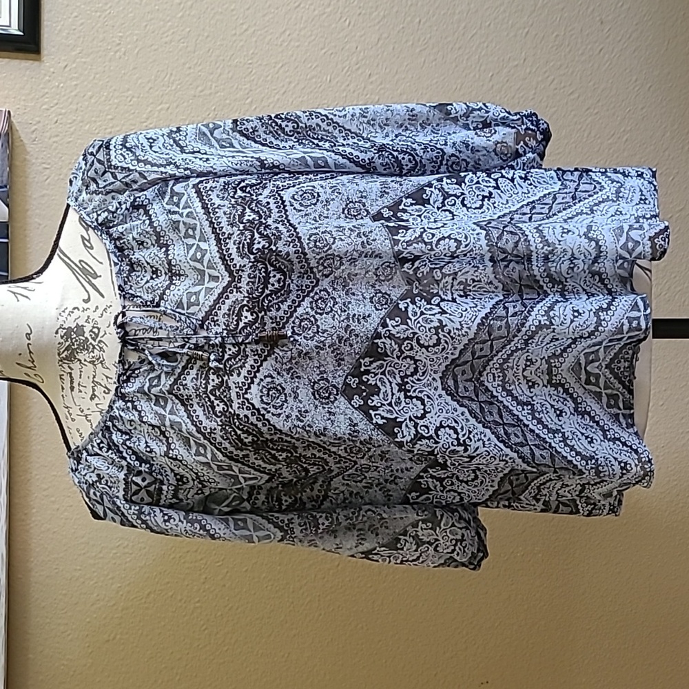 Pretty sheer blouse